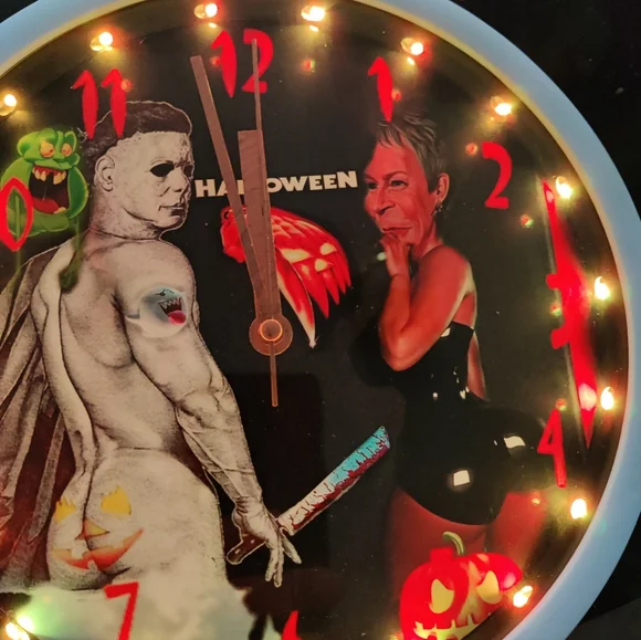 Michael Myers Halloween led clock - Picture 5 of 7